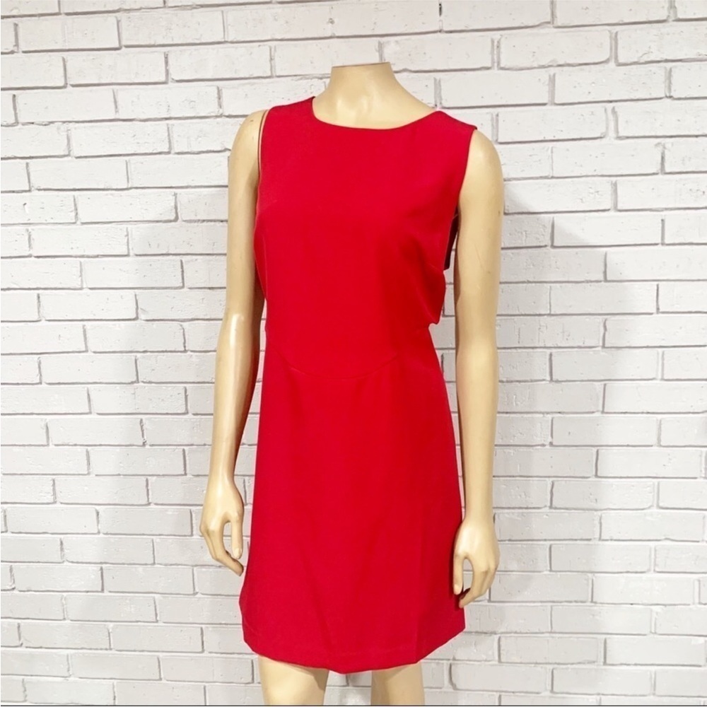 Anthropologie Mare Mare Cutout‎ Red Dress
